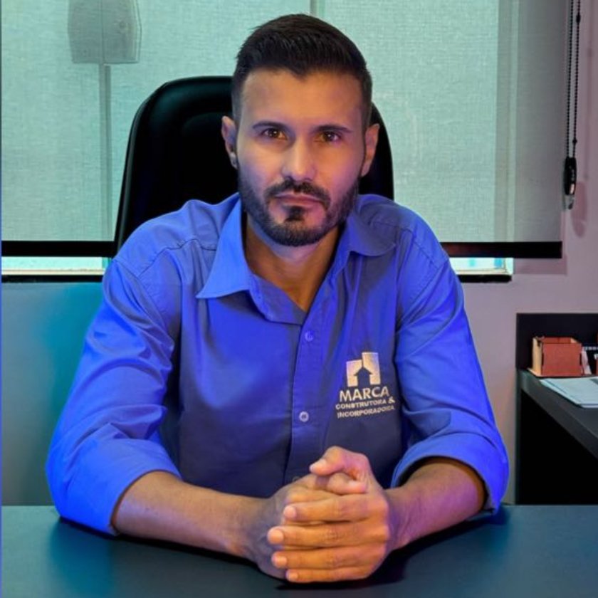 Rodrigo, CEO da Marca Construtora e Incorporadora